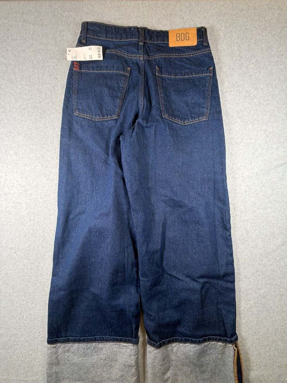 BDG Urban Outfitters Wide Leg Cuff Jeans - Picture 8 of 10